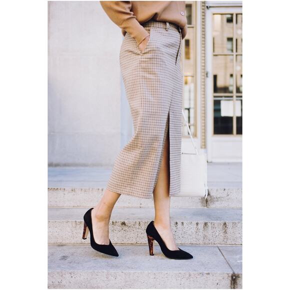 Sarah Flint Jay 100 Suede Navy Cheetah Pumps Size 38.5 IT 8-8.5 US - Picture 3 of 9